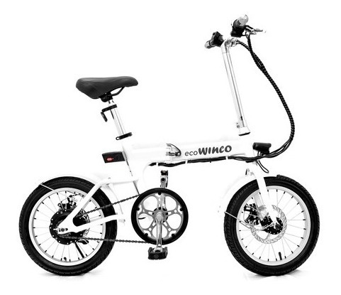 Bicicleta Electrica Plegable Winco E-bike Motor 220w Urbana