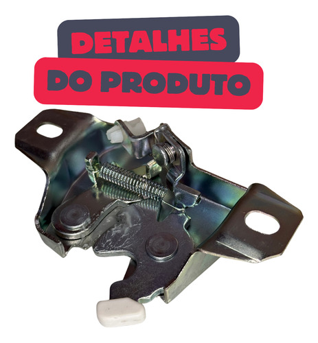 Fechadura Interna Tampa Porta Malas Parati Bola G2 G3 G4