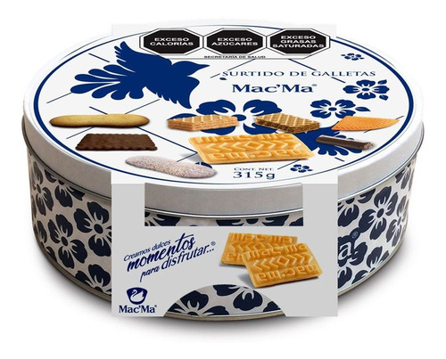 Galletas Finas Macma Golondrinas Regalo Ideal Kosher