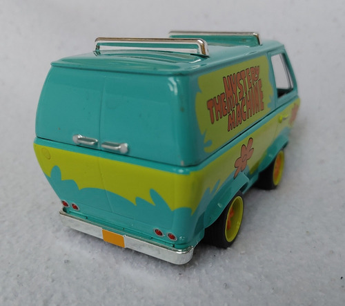 Maquina Del Misterio De Scooby Doo A Escala 10x6x5.5cms Nva