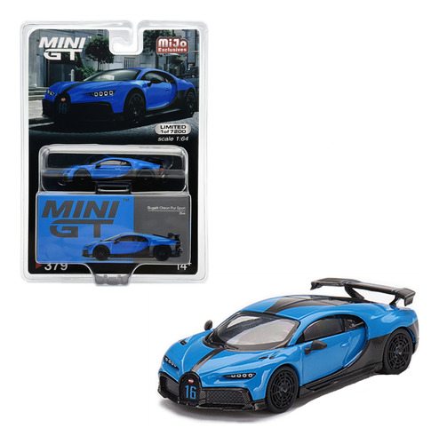 Bugatti Chiron Pur Sport Mini Gt 1:64