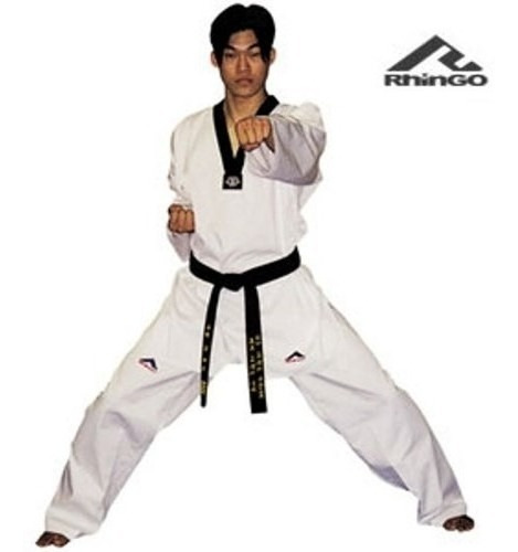 Taekwondo Uniforme Importado Acanalado Para Taekwondo Rhingo