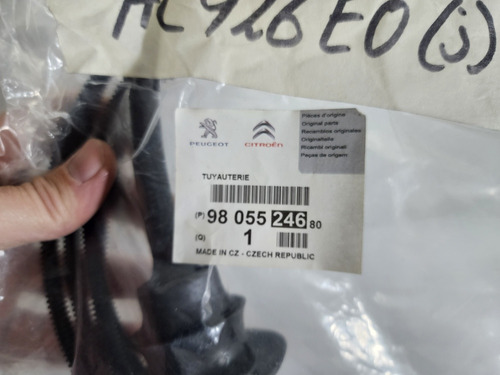 Manguera Tras Limpiaparabrisas Peugeot 208 Nuevo- Original
