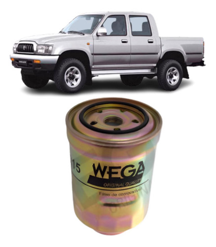 Filtro De Combustible Wega Toyota Hilux 2002