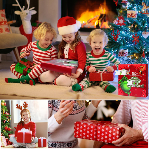 Calendario Adviento Navidad 2024 24 Figuras Elfo Mmg