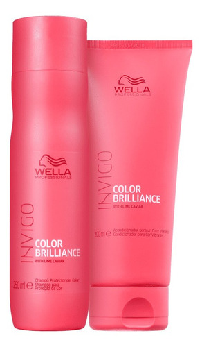 Kit 2x1 Wella Color Brilliance 250ml - Promoção + Brinde