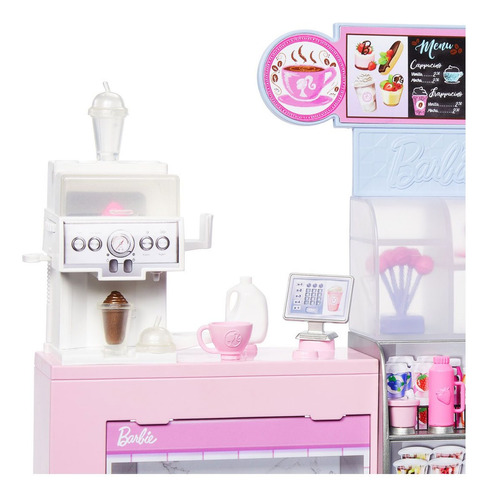 Barbie Profesiones Set De Juego Diversión En La Cafetería