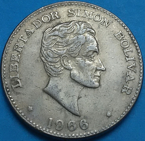 Colombia Moneda 50 Centavos 1966