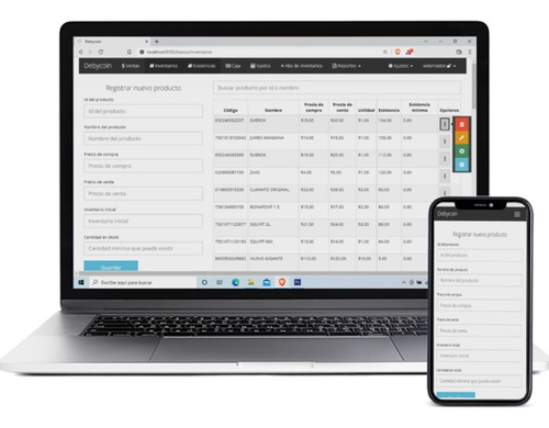Sistema Punto De Venta Para Negocios Debycoin Basico