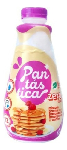 Pantástica Zero Açúcar 300g Massa Para Panquecas E Waffles