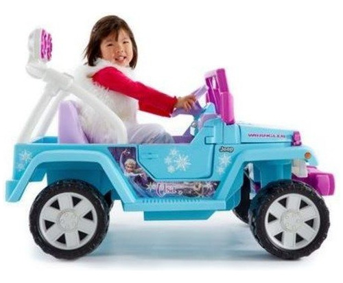 Ruedas Eléctricas Disney Frozen Jeep Wrangler