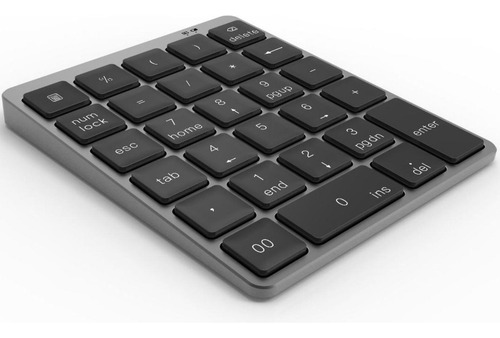 . Para Para Teclado Numérico Bluetooth Recargable Con