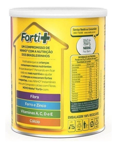Ninho Integral Lata 380g