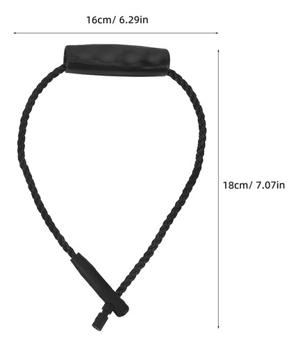 2 Pares De Correas Ergonómicas Con Mango Tipo Cuerda Para Cu