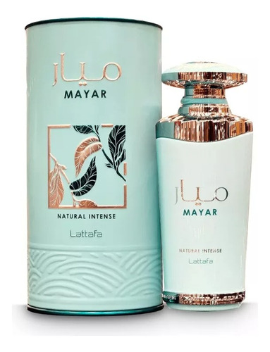 Perfume feminino Lattafa Mayar Natural Intense Edp 100ml, volume unitário, 100 ml