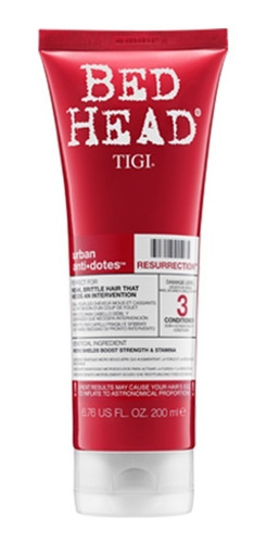 Acondicionador Resurrection Tigi Dotes Nivel 3 Daño X 200