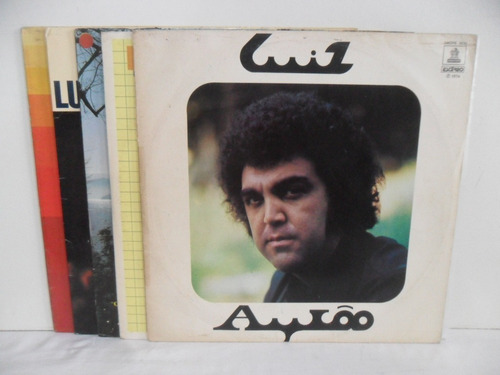 Lote - 5 Lps - Discos De Vinil - Luiz Ayrão - Samba (Usado)