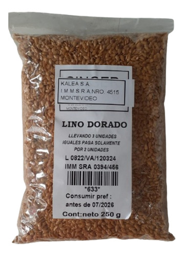 Lino Dorado 250g