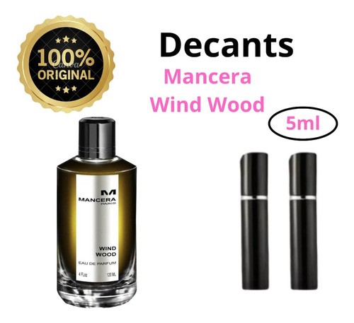 Muestra De Perfume O Decant Mancera Wind Wood Original