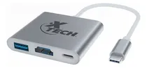 Comprar Adaptador Xtech Multipuerto Tipo C 3 En 1 30awg E