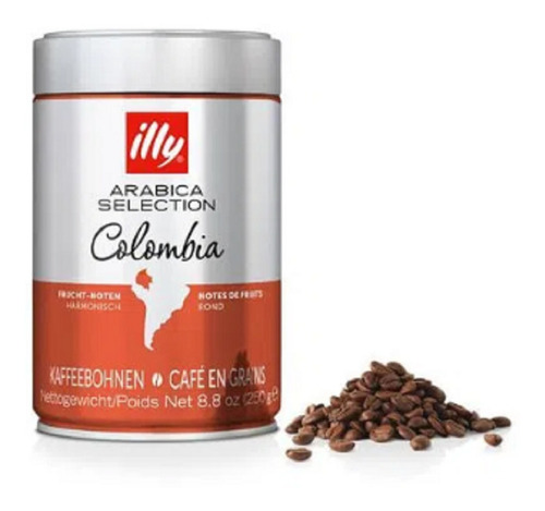 Café Em Grão Colômbia Arábica Selection Illy 250g