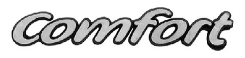 Emblema Texto Letras Comfort Chevrolet