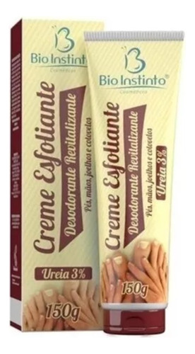 Creme Hidratante Esfoliante Ureia 3% 150g Bio Instinto