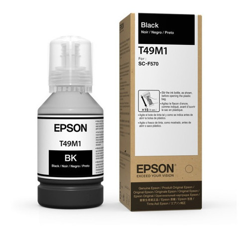 Botella De Tinta Epson T49m120 Sublimación 140 Ml F570 F170