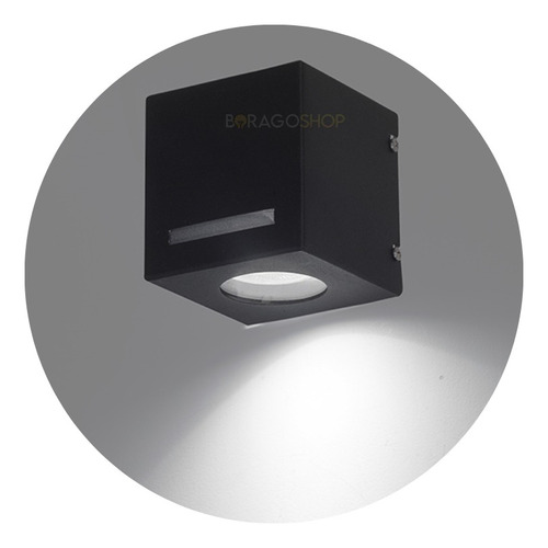 Aplique Unidireccional Exterior Led Recto Apto Intemperie 