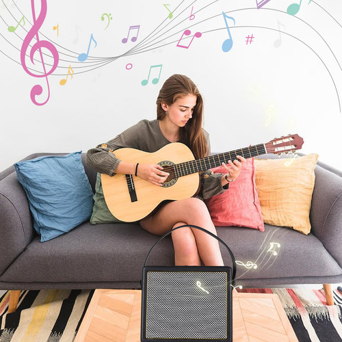 Altavoz De Guitarra De Madera Rowin 30w Amplificador Eléctri