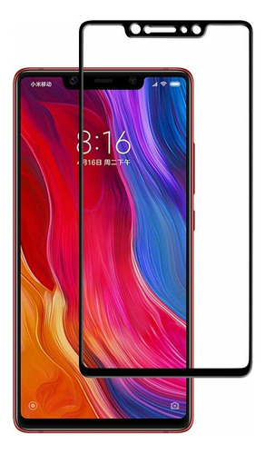 Vidrio Templado Full Cover 5d Compatible Con Xiaomi Mi 8 Se