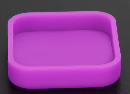 Acessórios Câmera Gopro Go Pro Capa De Silicone Roxa Hero 5