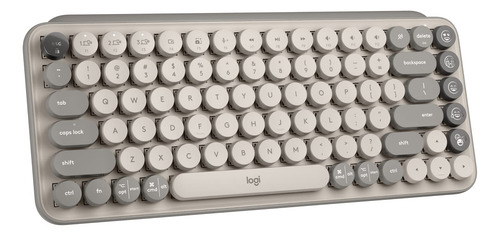 Teclado Logitech Pop Keys Mecánico Inalámbrico Emoji Persona