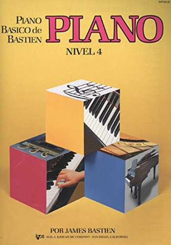  Piano Básico De Bastien Nivel 4  -  Bastien, J. 