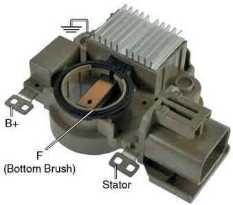 Regulador Alternador Mazda 6 Mpv 2 Pines