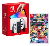 Comprar Consola Nintendo Switch Modelo Oled Blanco + Mario Kart 8