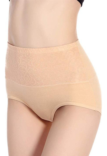 Bragas De Cintura Alta Para Mujer, Ropa Interior, Bragas Cor