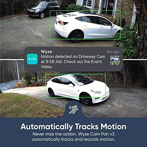 Wyze Cam Pan V3 Cámara De Seguridad Para El Hogar Inteligent