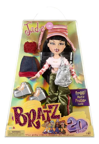 comprar Boneca Fashion Bratz, 20 Anos, Especial De Aniversário, Jade