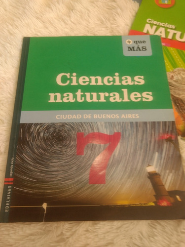 Libro Ciencias Naturales 7 Caba Serie + Que Mas .edelvives