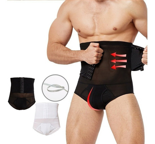 Boxer Modelador De Tiro Alto Y Control De Abdomen P/hombre