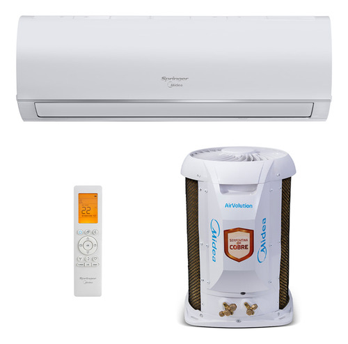 Ar On/off Airvolution Springer Midea 22000 Btus Frio 220v