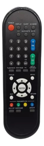 Control Remoto Sharp Lcd, Led, Plasma. Alternativo Con Pilas