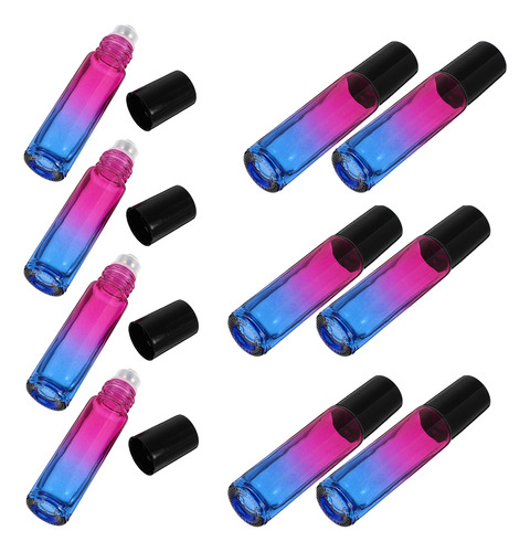 10 Botellas De Aceite Esencial Para Cosméticos, Botellas Enr