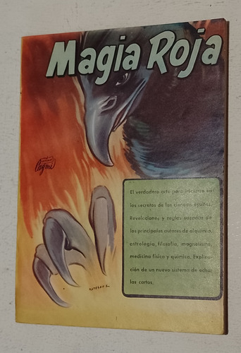 Magia Roja Caymi Nuevo 1968 Ocultismo C/detalles Leves