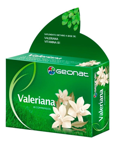 Valeriana Geonat Suplemento Dietario X 40 Comprimidos