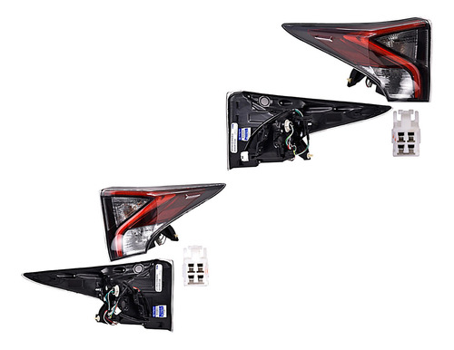 Kit Calaveras Sup C/leds Toyota Prius 16/18 Generica