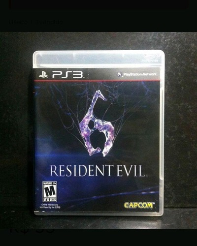 Resident Evil 6 Ps3 Mídia Física Usado