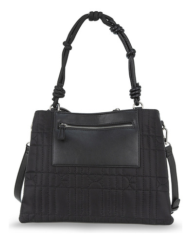 Bolsa Satchel Cloe Kaksani Grande Color Negro