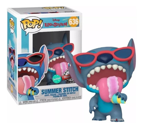 Funko Pop Disney Lilo & Stitch Summer Stitch #636 Exclusive